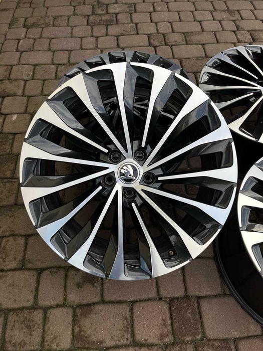 Oryginalne alufelgi Skoda 5x112 20 cali Bicolor Enyaq EV Vw ID5 ID6