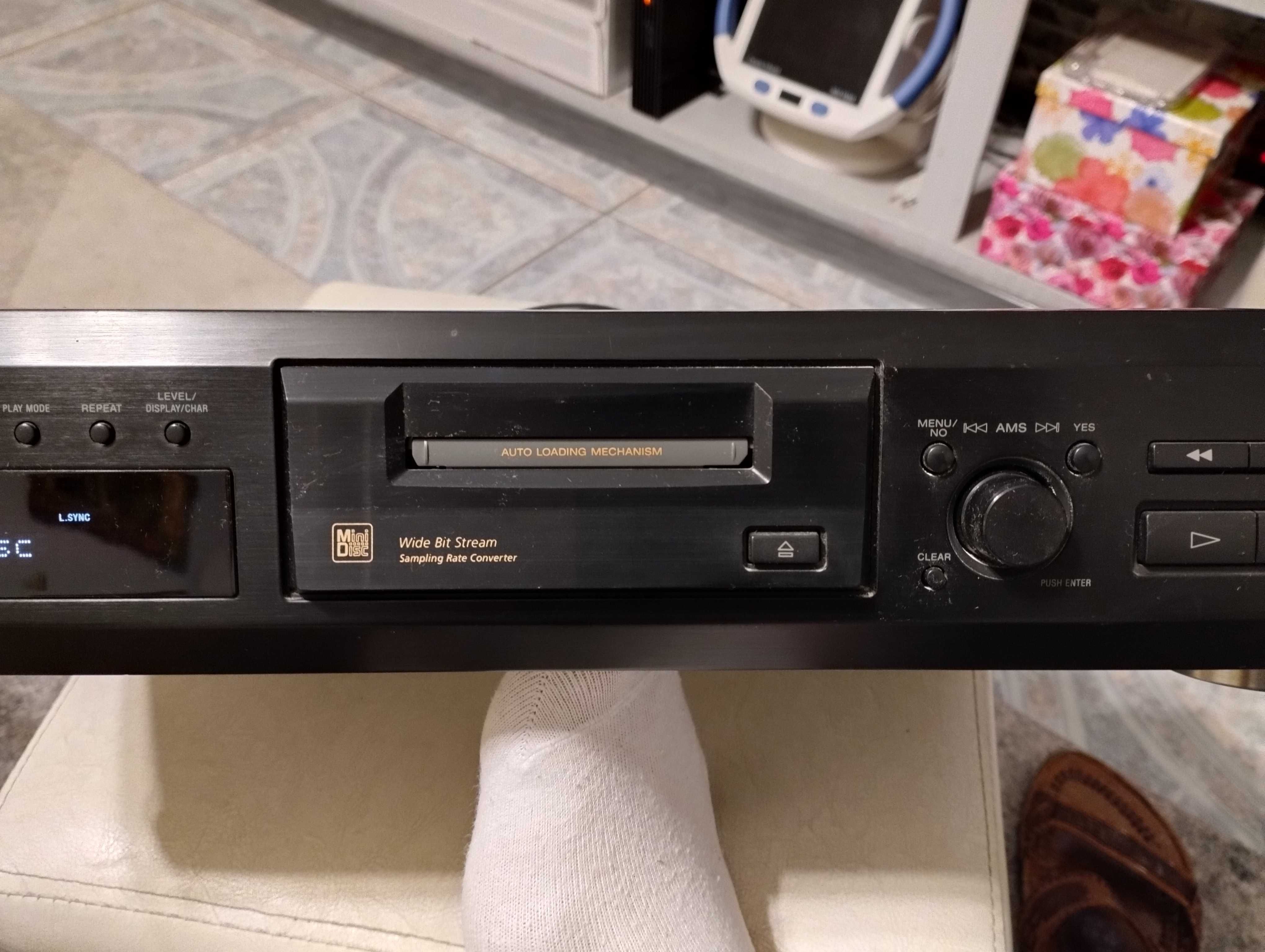 SONY Minidisc Deck MDS JE 330