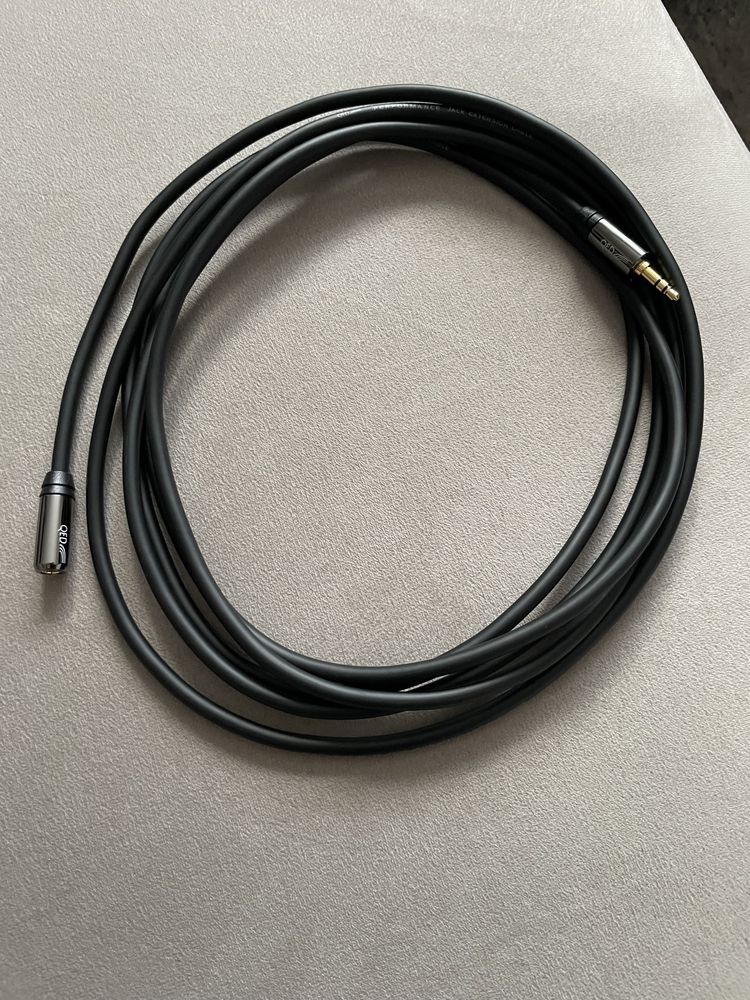 Przedłużacz mini jack 3,5 QED Performance 3 m