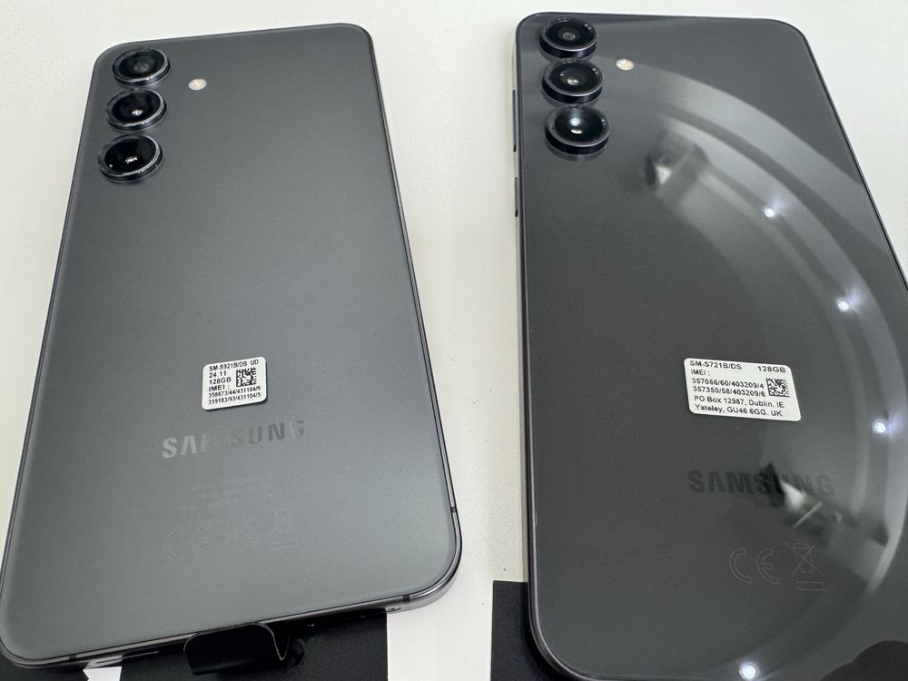 Samsung S24, S24 FE 128Gb НОВІ S921 S721 Onyx Black, Graphite Duos