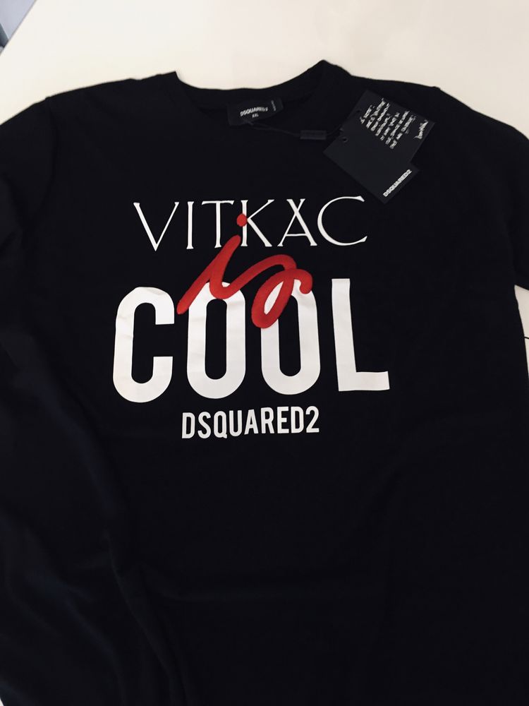 T- shirt Dsquared2 Vitkac - wysyłka 24h! Okazja!