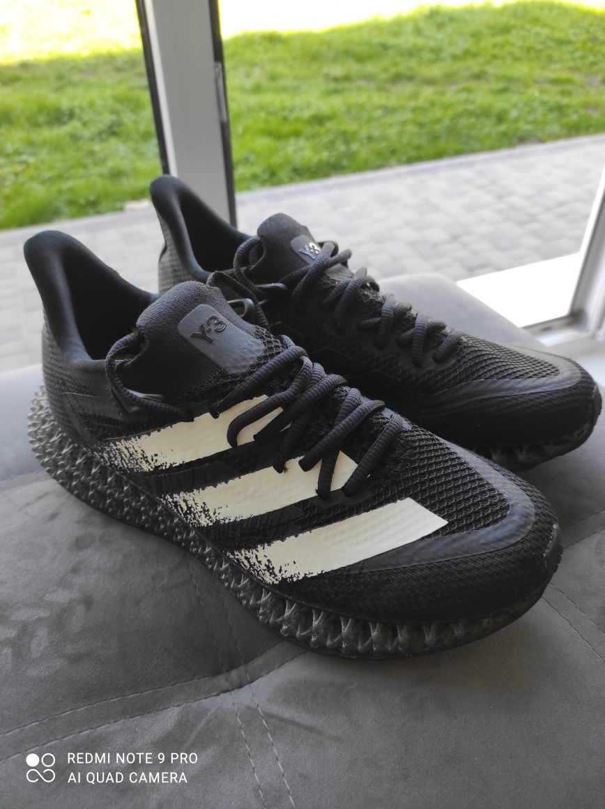 ОРИГІНАЛ 100% Кросівки Adidas Y-3 Runner 4D Fwd Shoes Black IE9396