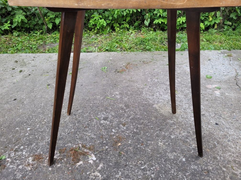 Stary stolik PRL do renowacji retro vintage