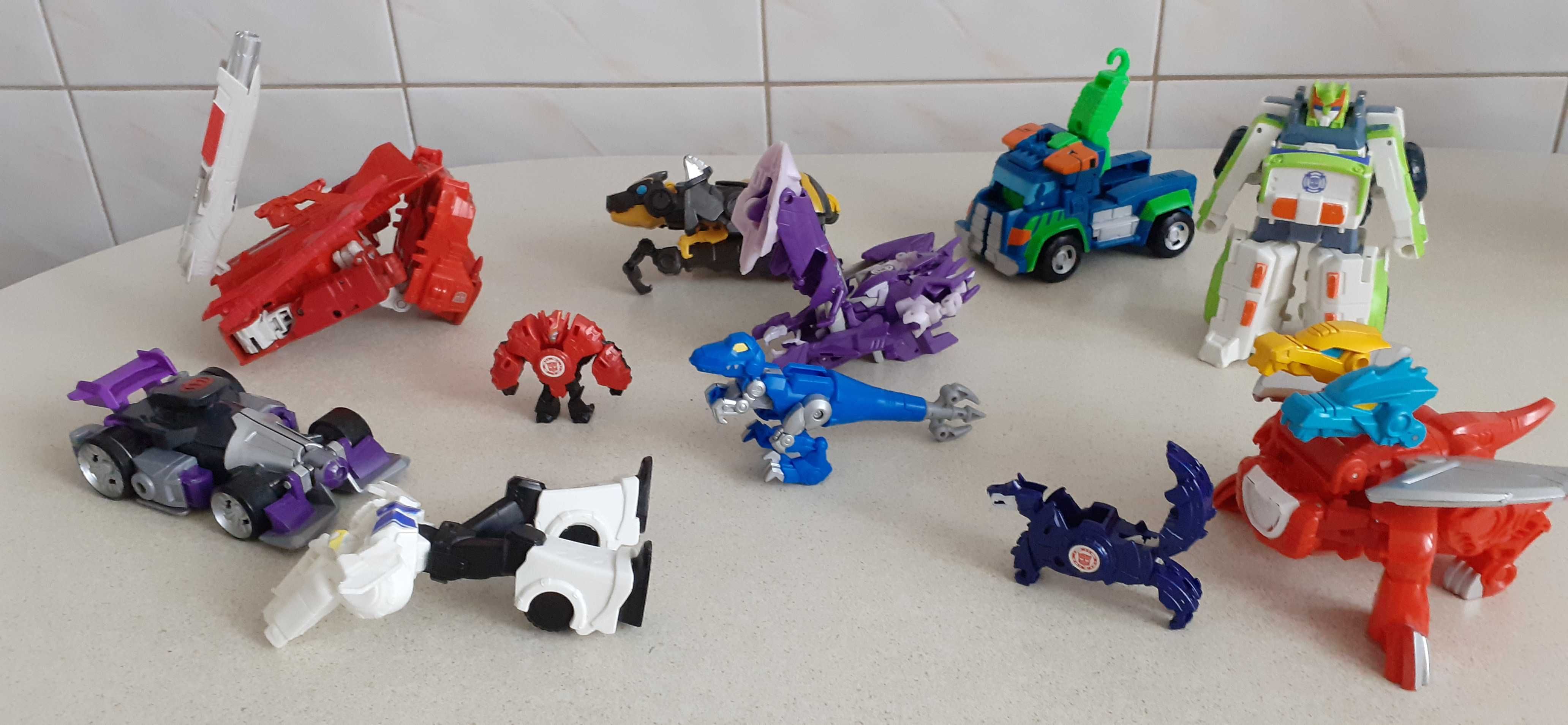 roboty transformers, klocki , roboty,
