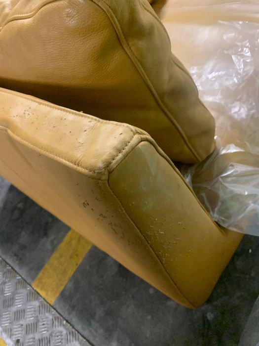 Sofá IKEA Stockholm de 3 Lugares - Laranja - Usado (Preço Negociável)