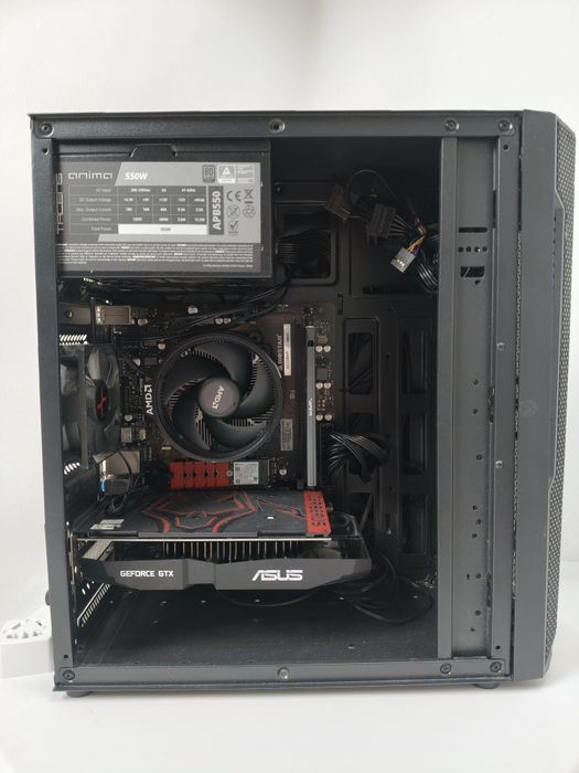 Ryzen 3 1200,Komputer do gier,GTX 1050 Ti,8 GB,SSD,Win 11
