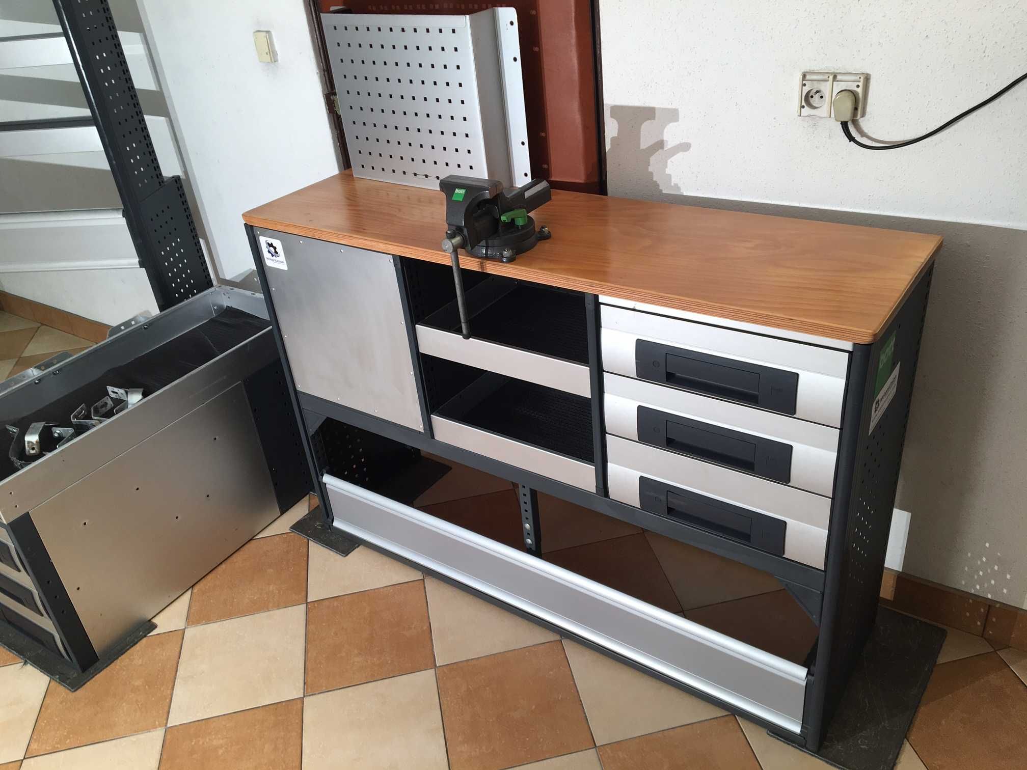 BOTT Zabudowa Szafka Warsztatowa Regał Transit Crafter Master Sortimo
