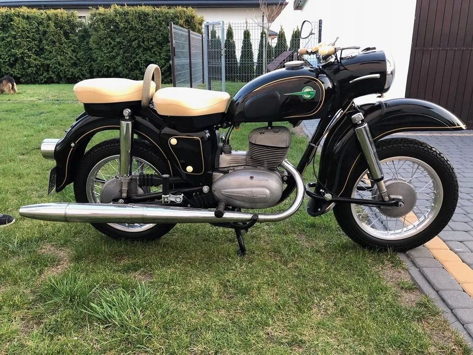 MZ ES MZ ES 250/1 Jaskółka w częściach z papierami