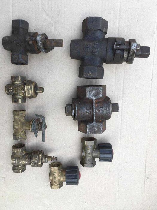 Вентиль, кран пробковый, запорный РУ 10 ДУ 15, 20, 25, 32