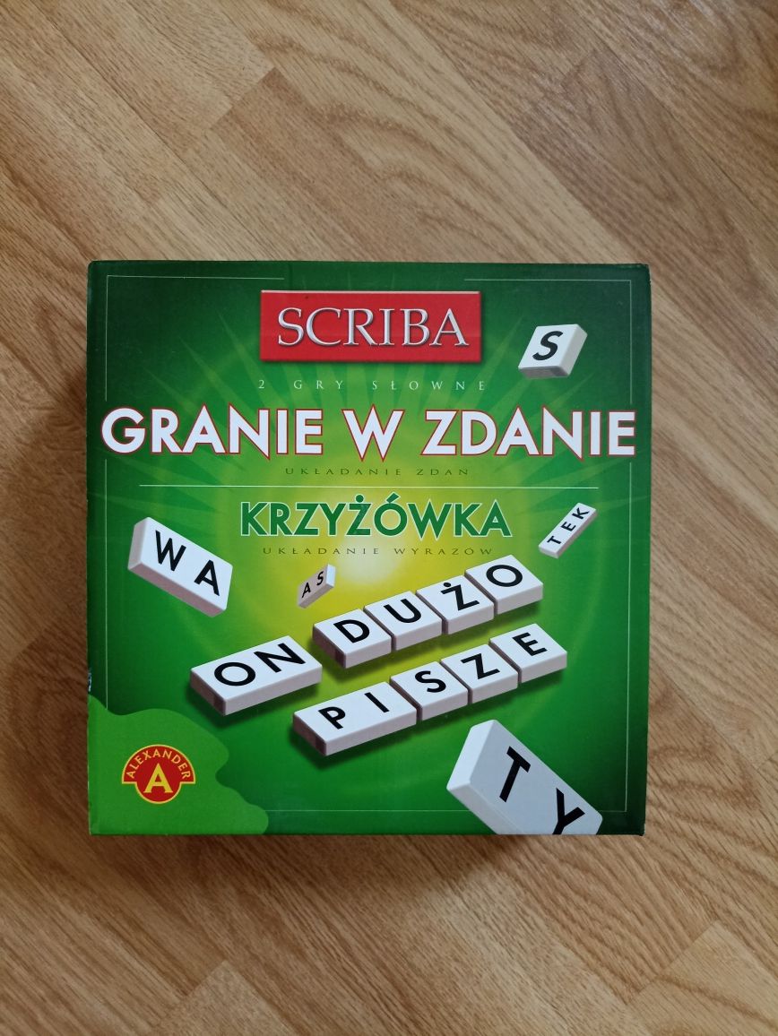 Granie w zdania, krzyżówka, Alexander, układanie wyrazów i zdań