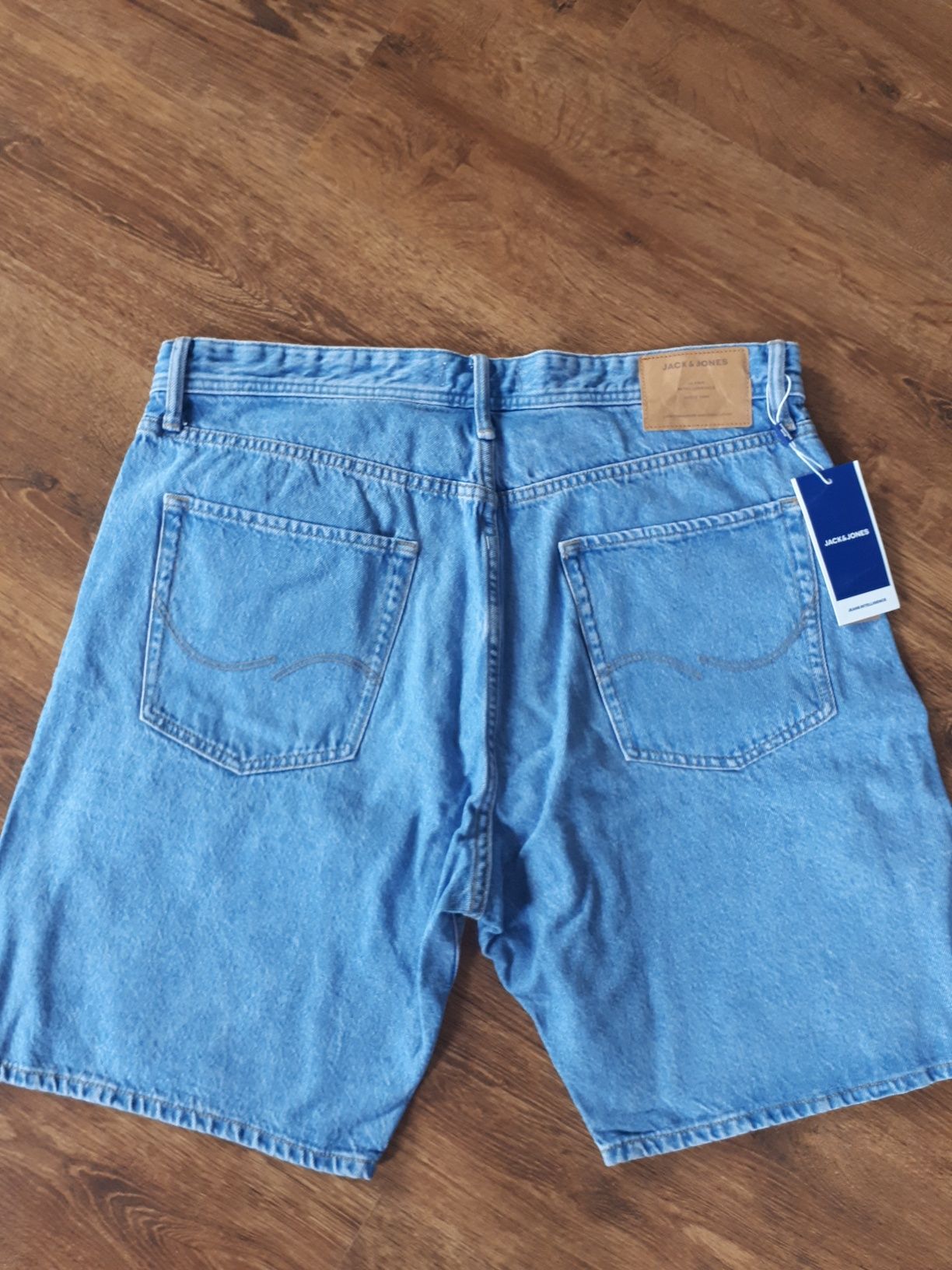 Spodenki szorty męskie jeansowe niebieskie Jack&Jones XL