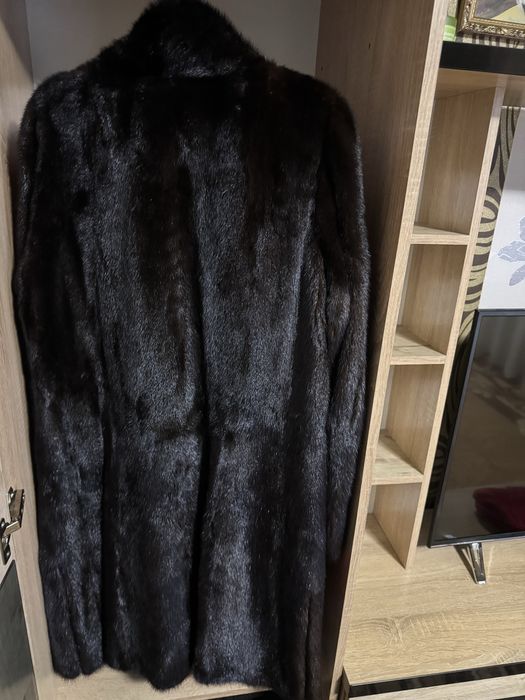 Шуба з натурального хутра норки, розмір від хс до л