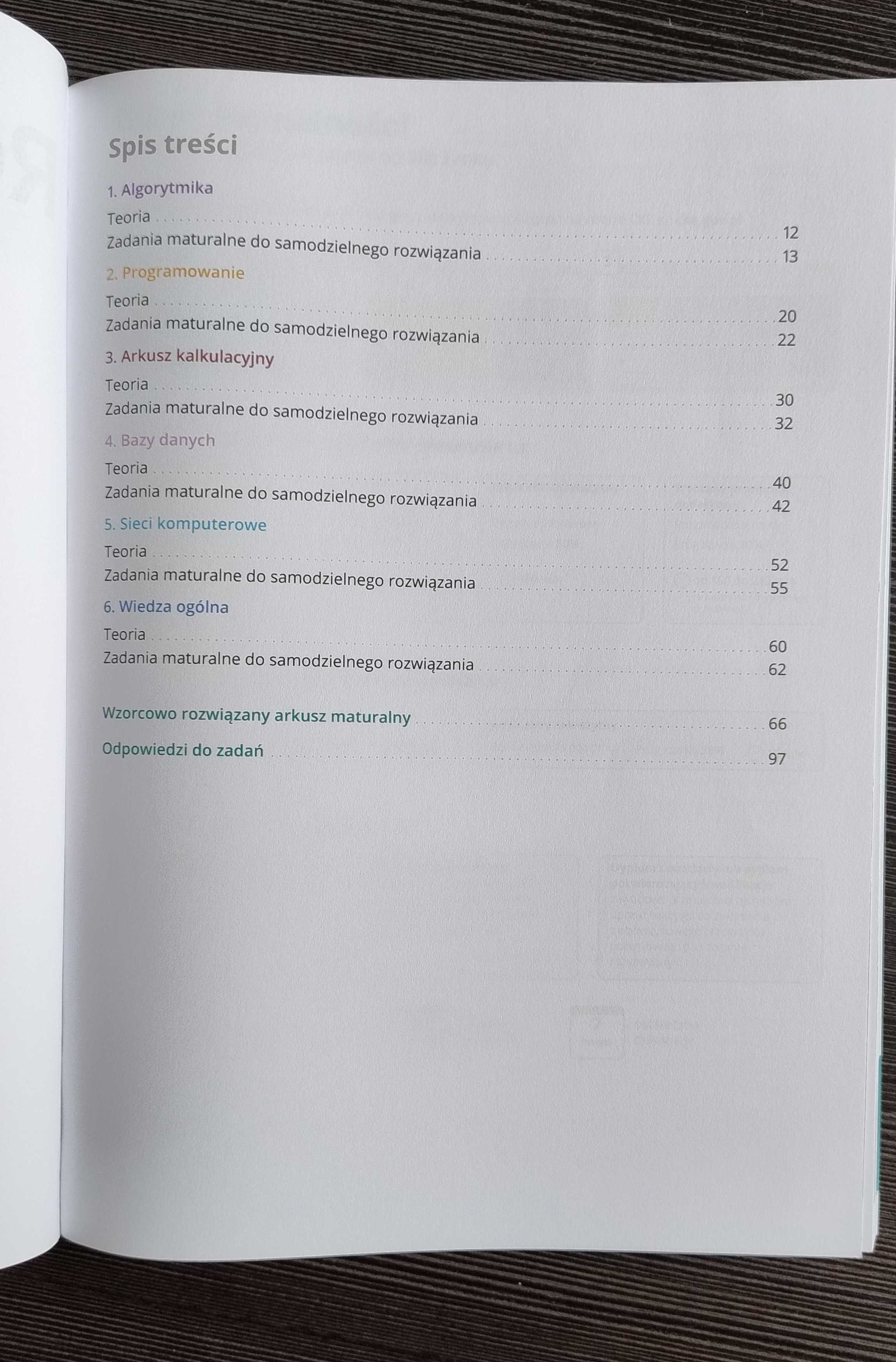 Matura informatyka, poz. rozszerzony, repetytorium + arkusze (Operon)