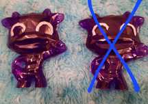 figurka diamentowa Moo Milka Secret Box x 2