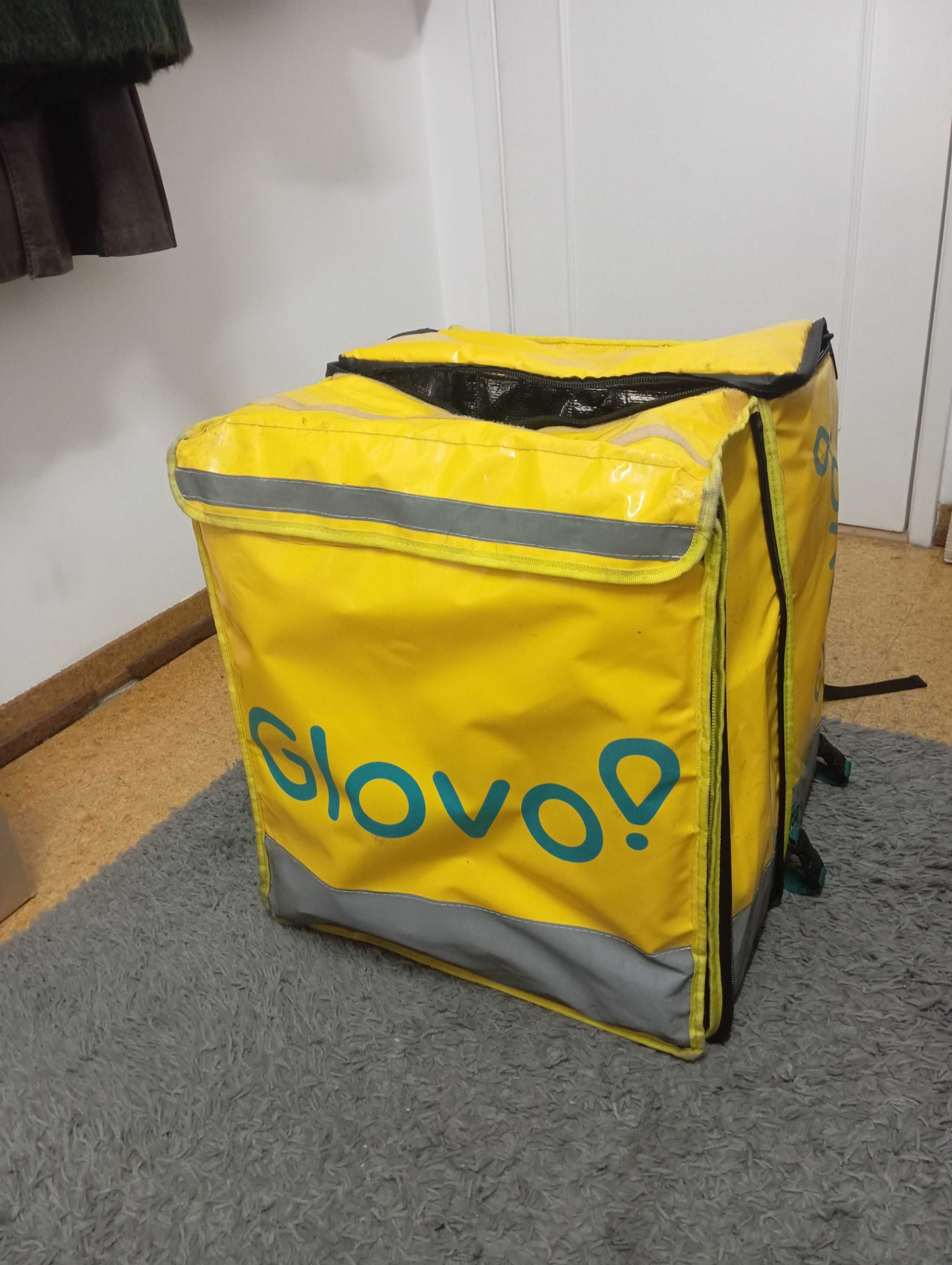 Mochila Glovo bom estado