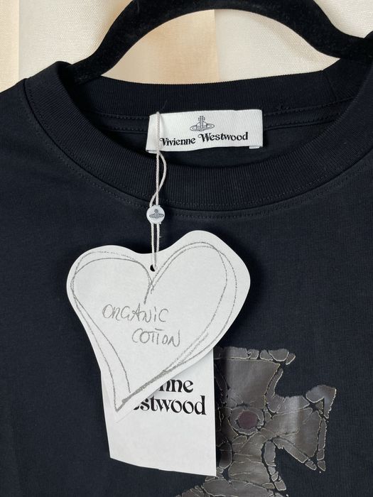Футболка Vivienne Westwood унисекс темно синяя новая
