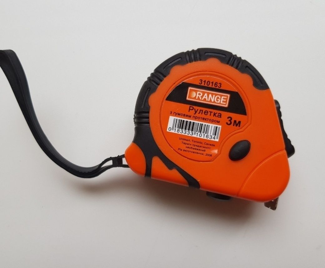 Комплект рулеток Orange 10м, 7,5м, 3м