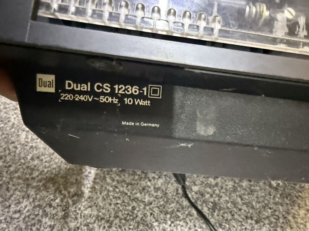 Gramofon Dual 1237