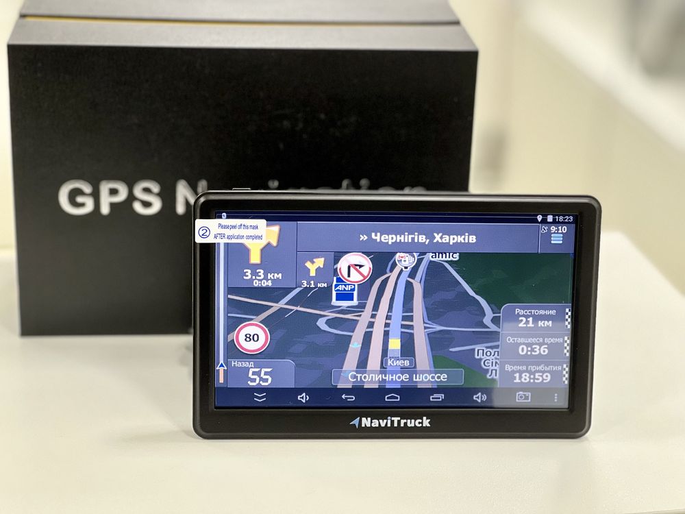 NaviTruck 790i навигатор GPS android для грузового транспорта