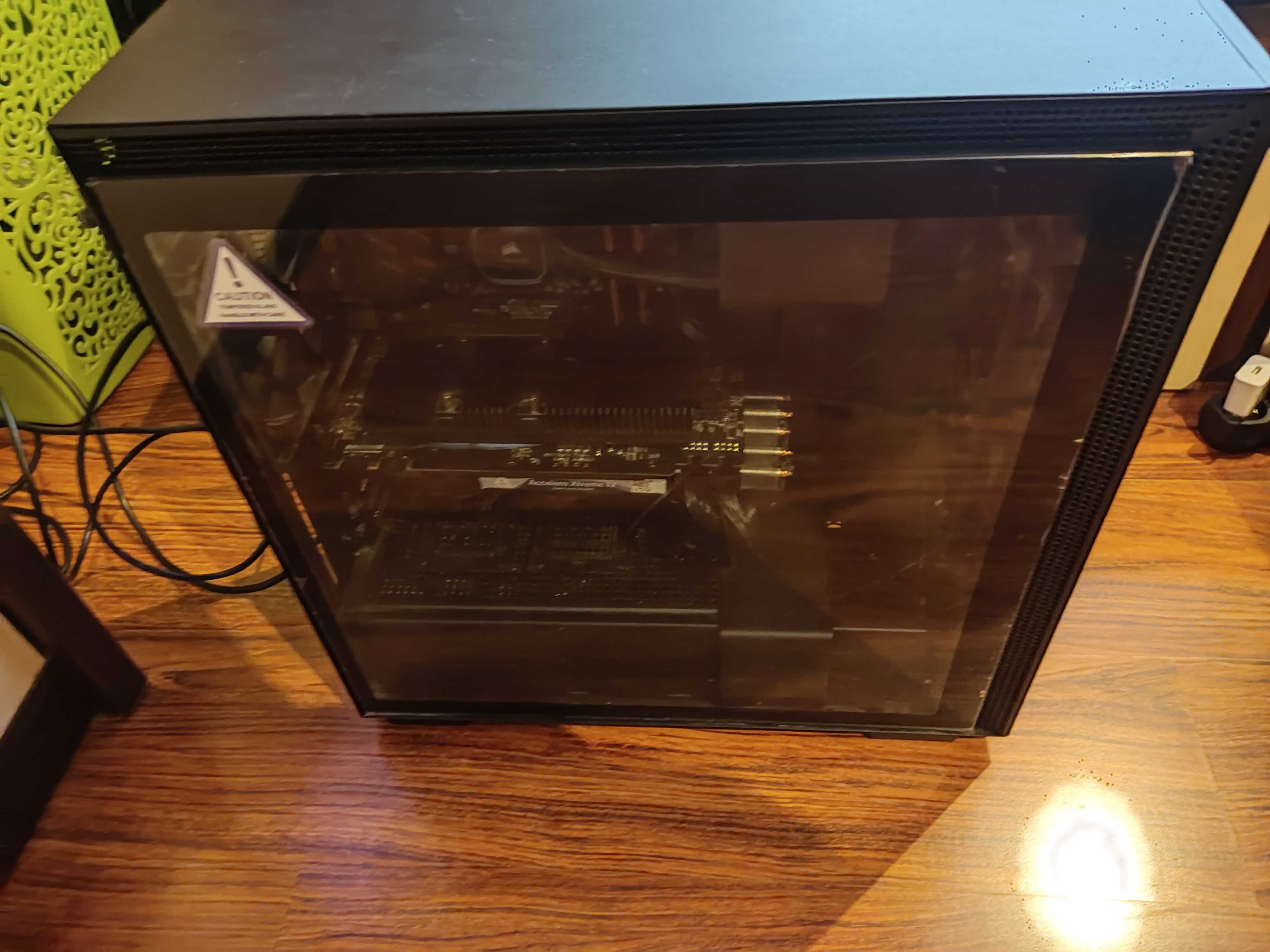 Komputer Gamingowy wodne chłodzenie Intel i9 9900K, GTX 11gb ram, 32GB