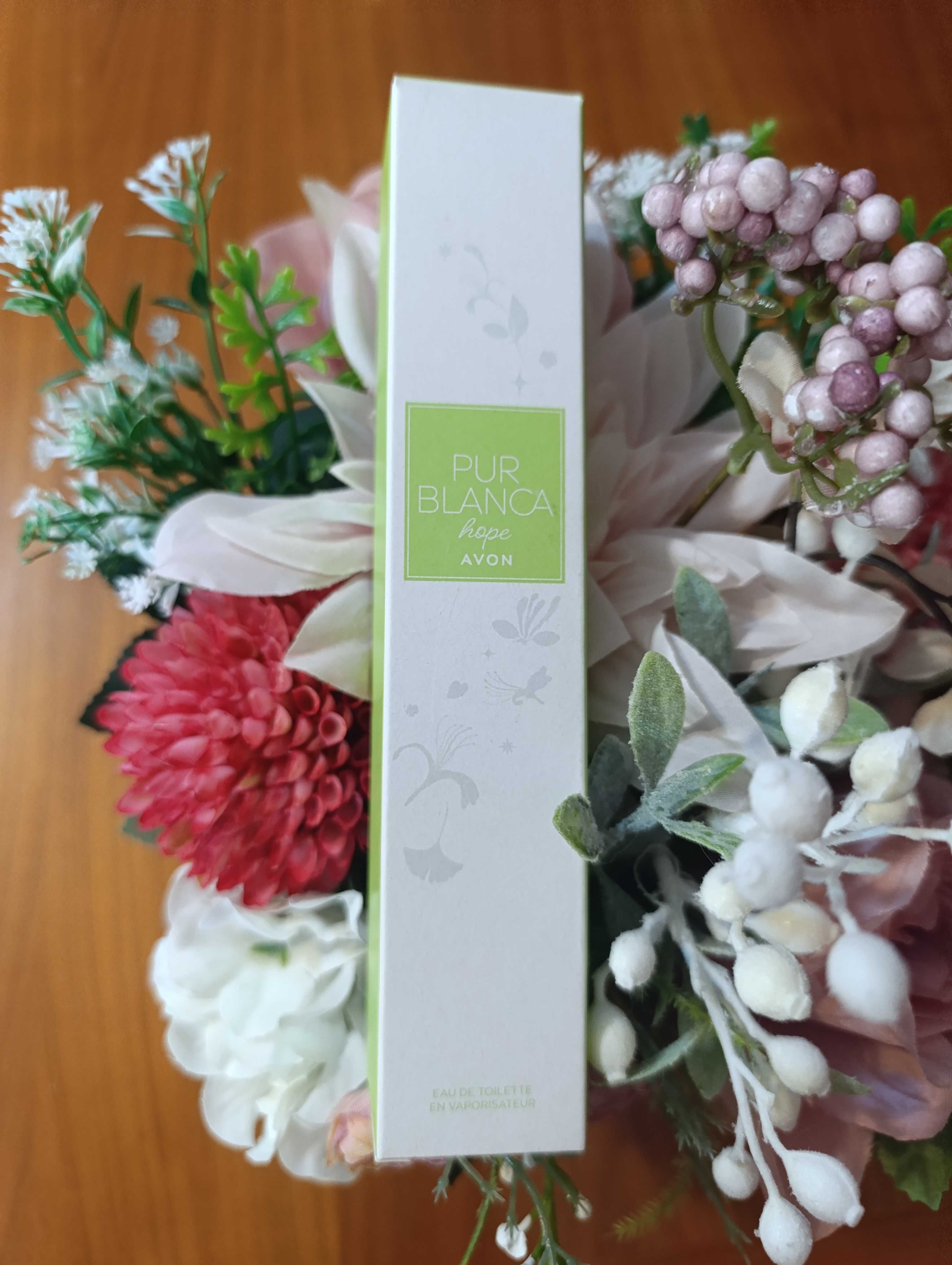 avon PUR BLANCA HOPE damska woda toaletowa 50 ml