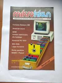 Czasopismo: Mikroklan 3/1987 Amstrad, Compaq