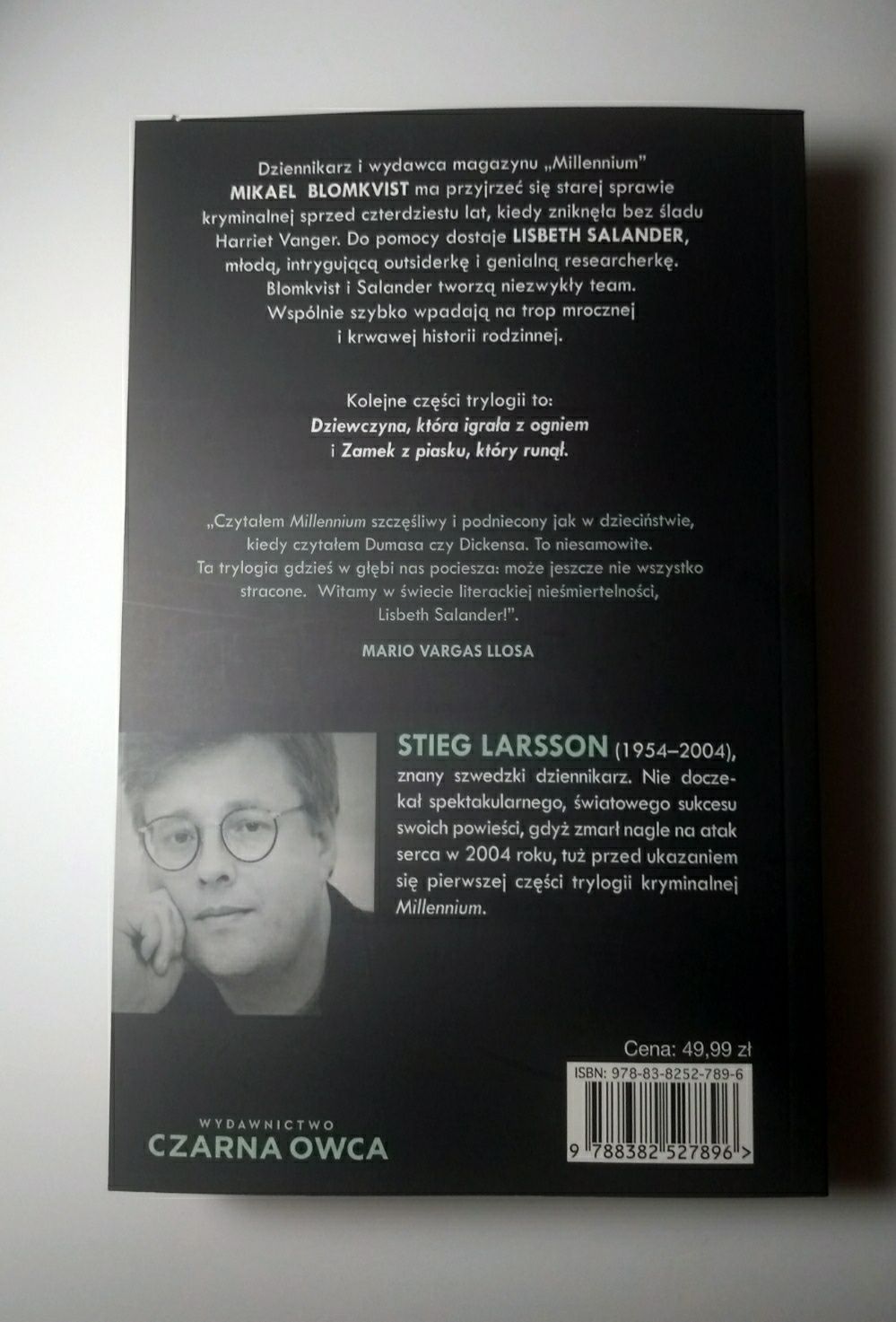 Książka Mężczyźni, którzy nienawidzą kobiet. Stieg Larsson NOWA