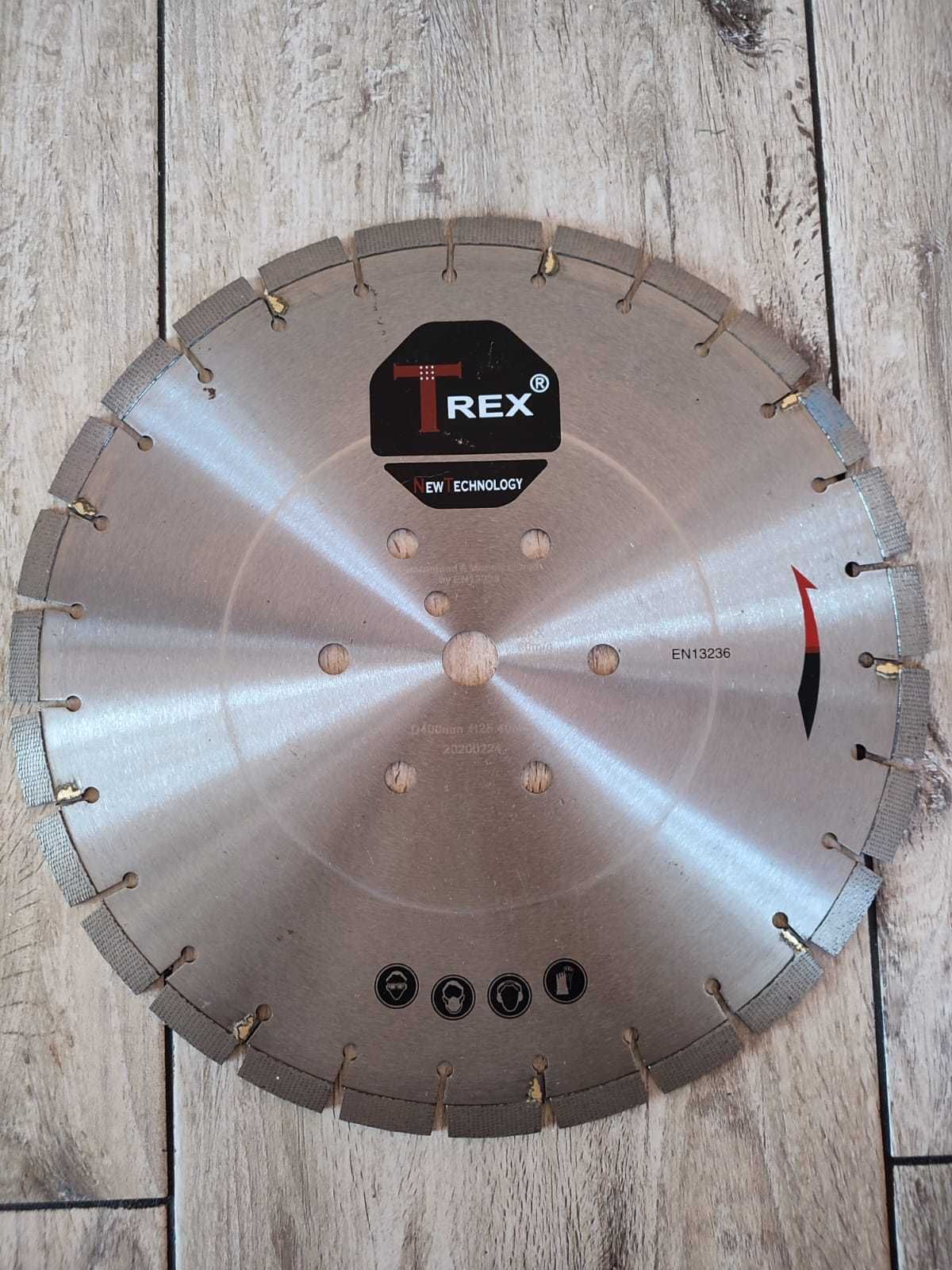 Tarcza diamentowa TREX BETON 400 mm Piła Przecinarka 13mm segment