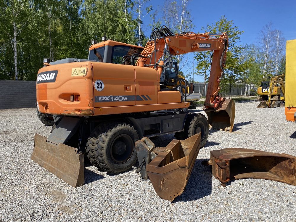 Doosan Dx140w dx160w dx170 komatsu pw140 pw160 cat313 cat315 cat316