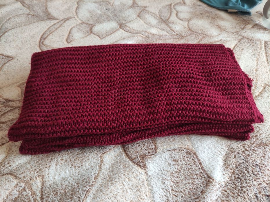 Шарф-хомут в'язаний