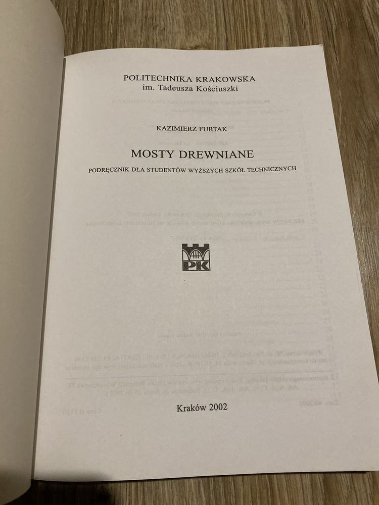 Mosty drewniane Kazimierz Furtak