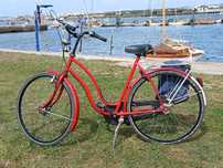 Bicicleta clássica pastelaria