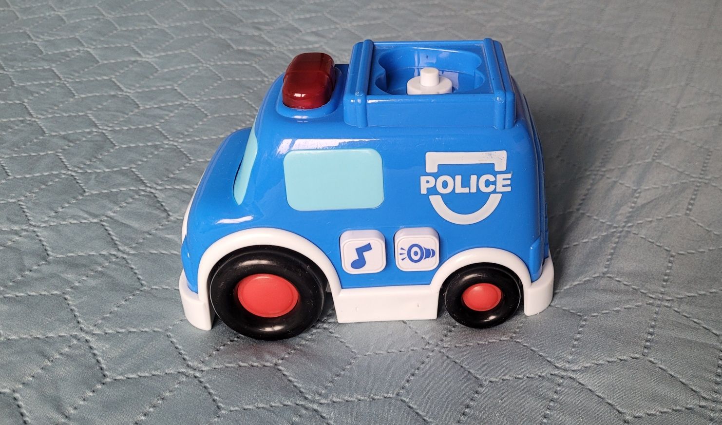 Auto muzyczne Policja zabawka interaktywna Samochód policyjny