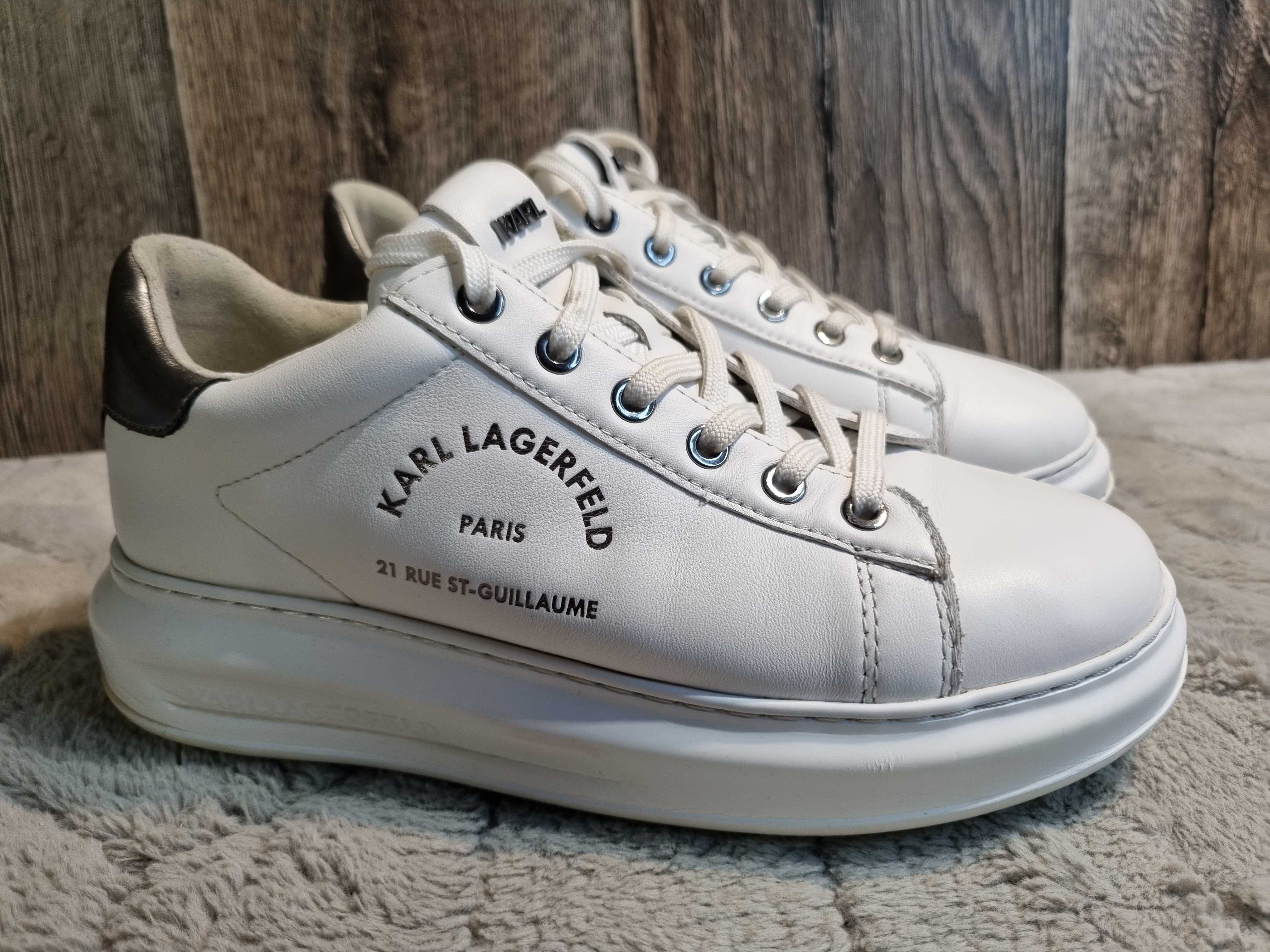 Białe sneakersy Karl Lagerfeld Kapri, 39