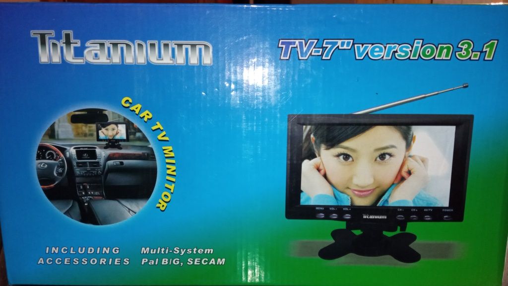 telewizor w samochodzie Titanium