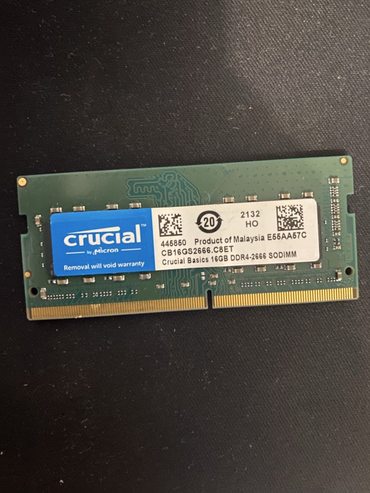 Оперативна память ddr4 на 16гб