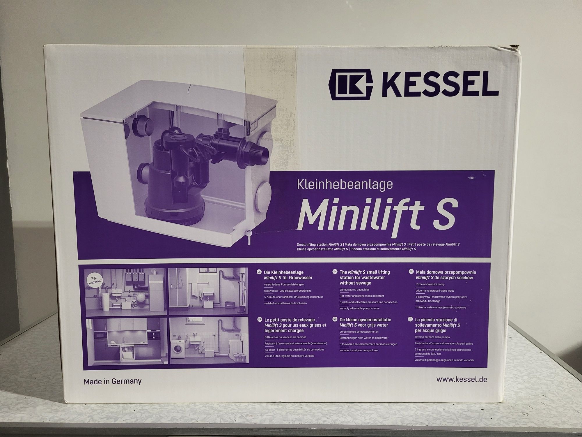 KESSEL przepompownia zewnętrzna Minilift S
KTP 300