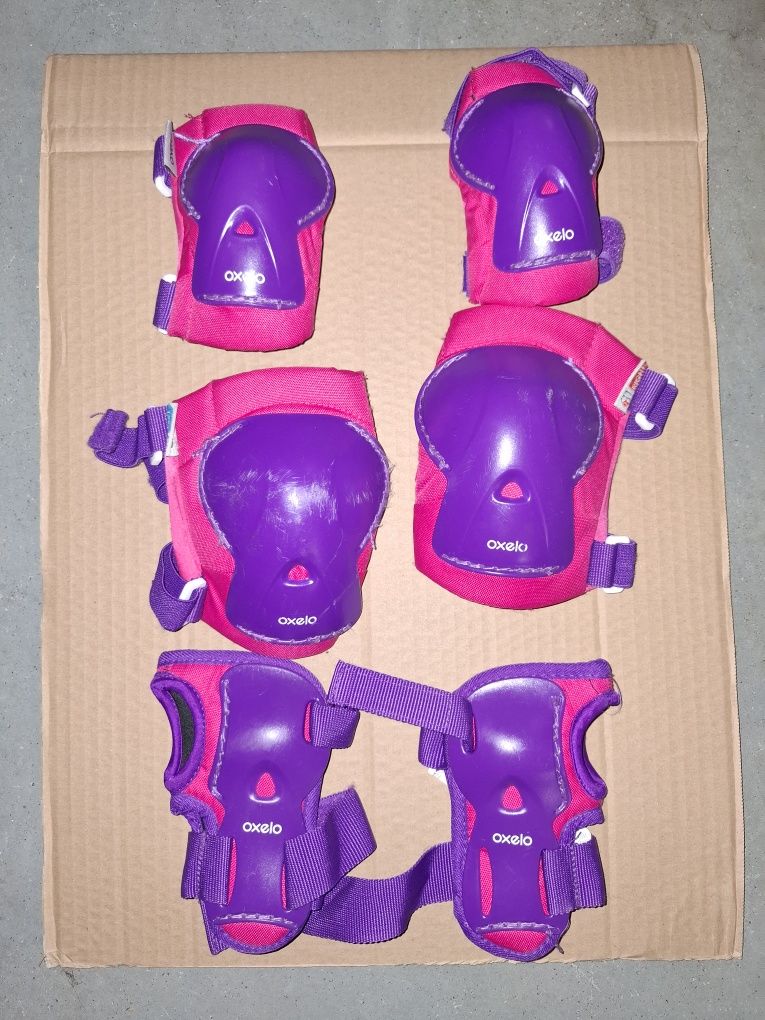 Trotinete + Capacetes + Patins + Protecções Criança Júnior