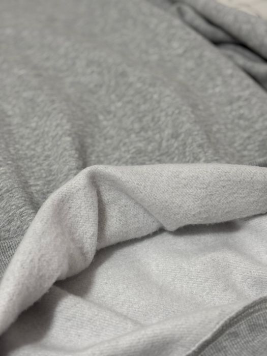 Тепла кофта-світшот однотонна чоловіча зимова на флісі