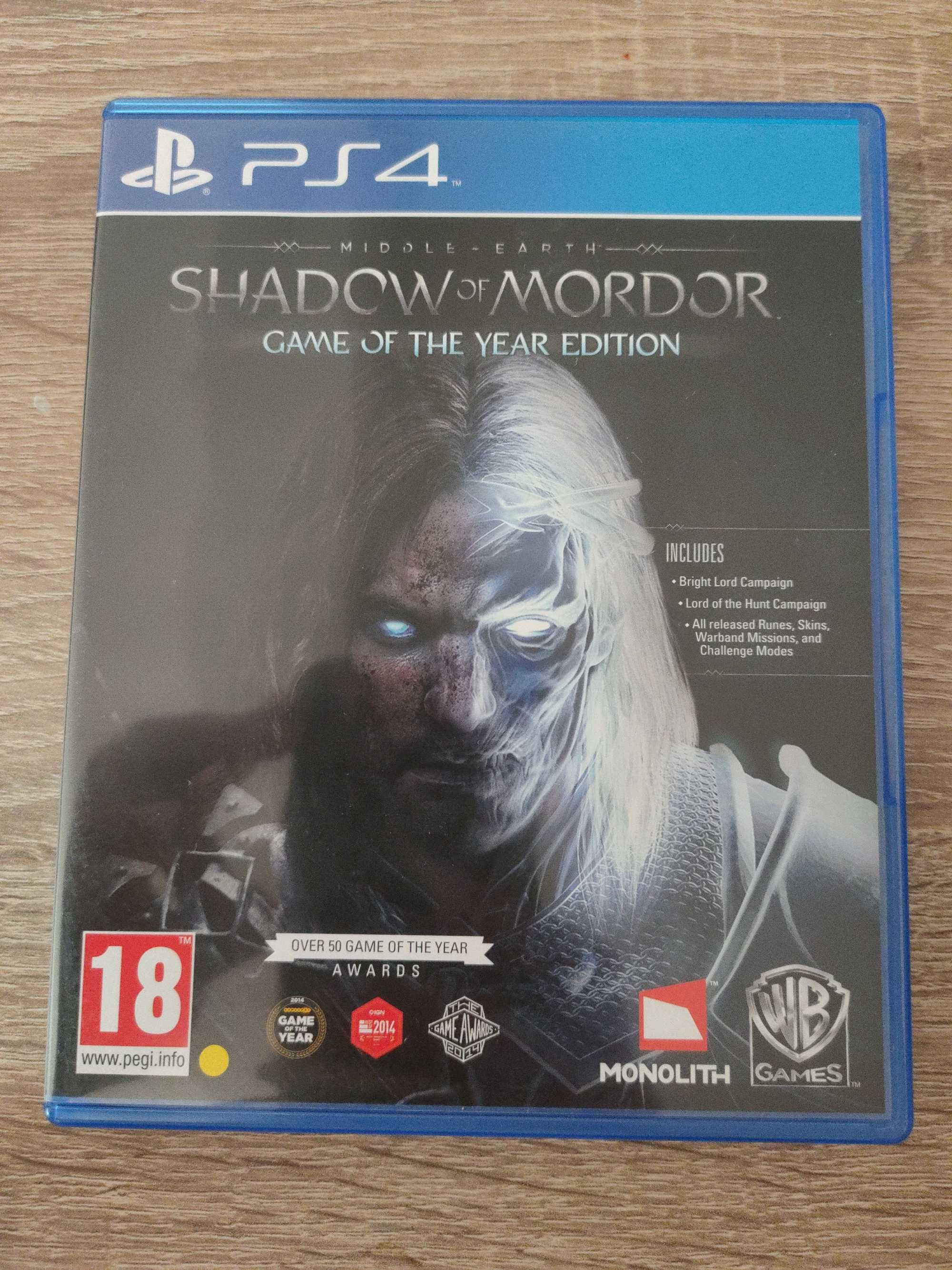 Shadow of Mordor GOTY Edition PS4/PS5