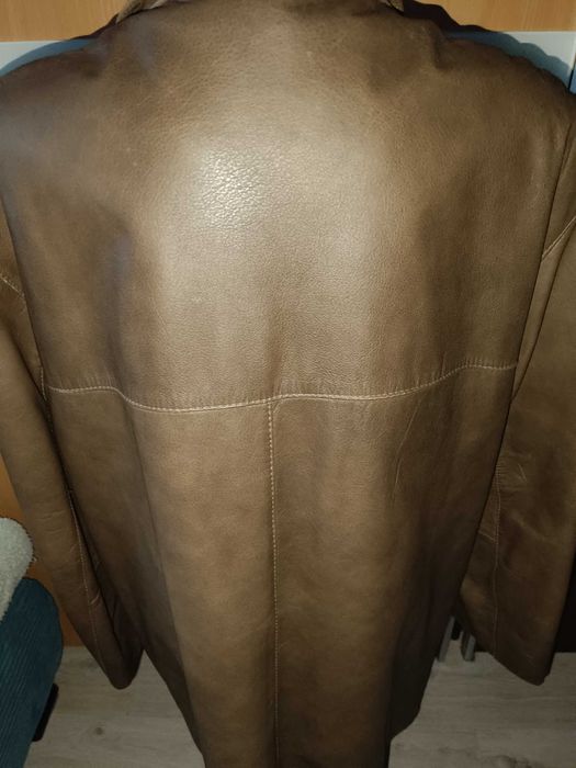 Kurtka skórzana męska