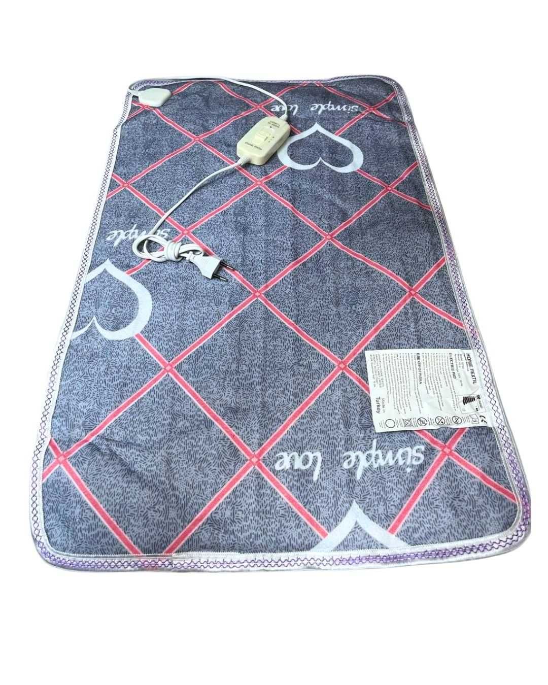 Електрогрілка Electric Blanket 50х80 см, Туреччина, 1 р.гарантії, 45Вт