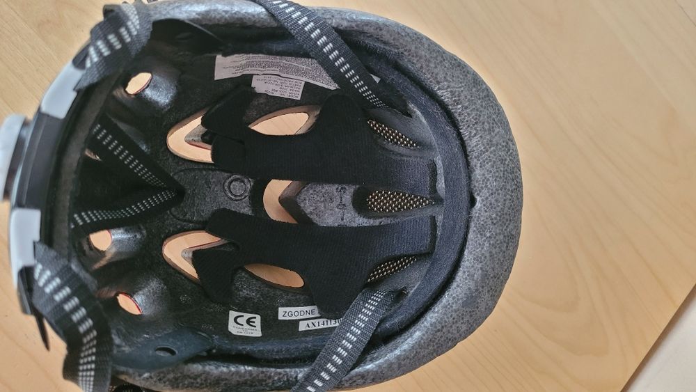 Kask rowerowy dziecięcy spider 48-52