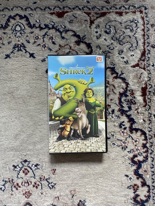 Kaseta vhs shrek 2