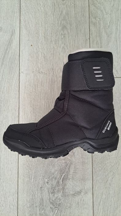 Śniegowce Decathlon Quechua unisex czarne rozmiar 31