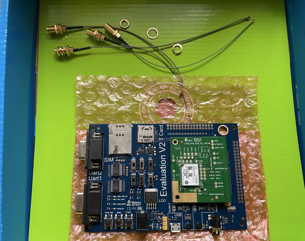 Zestaw EVK EVB ZTE MG2810