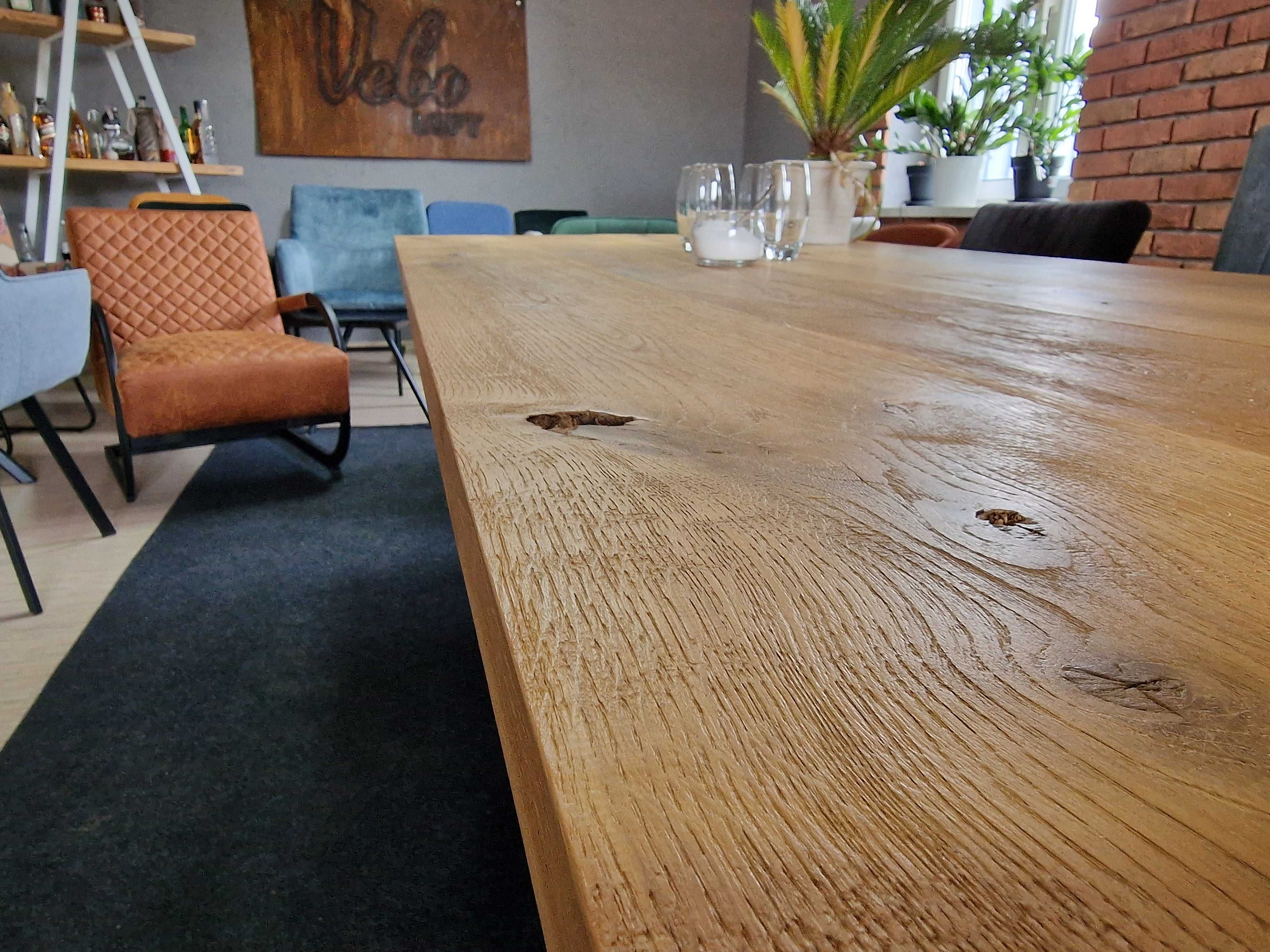 stół dębowy lity dąb premium producent dostępny od ręki 230x100