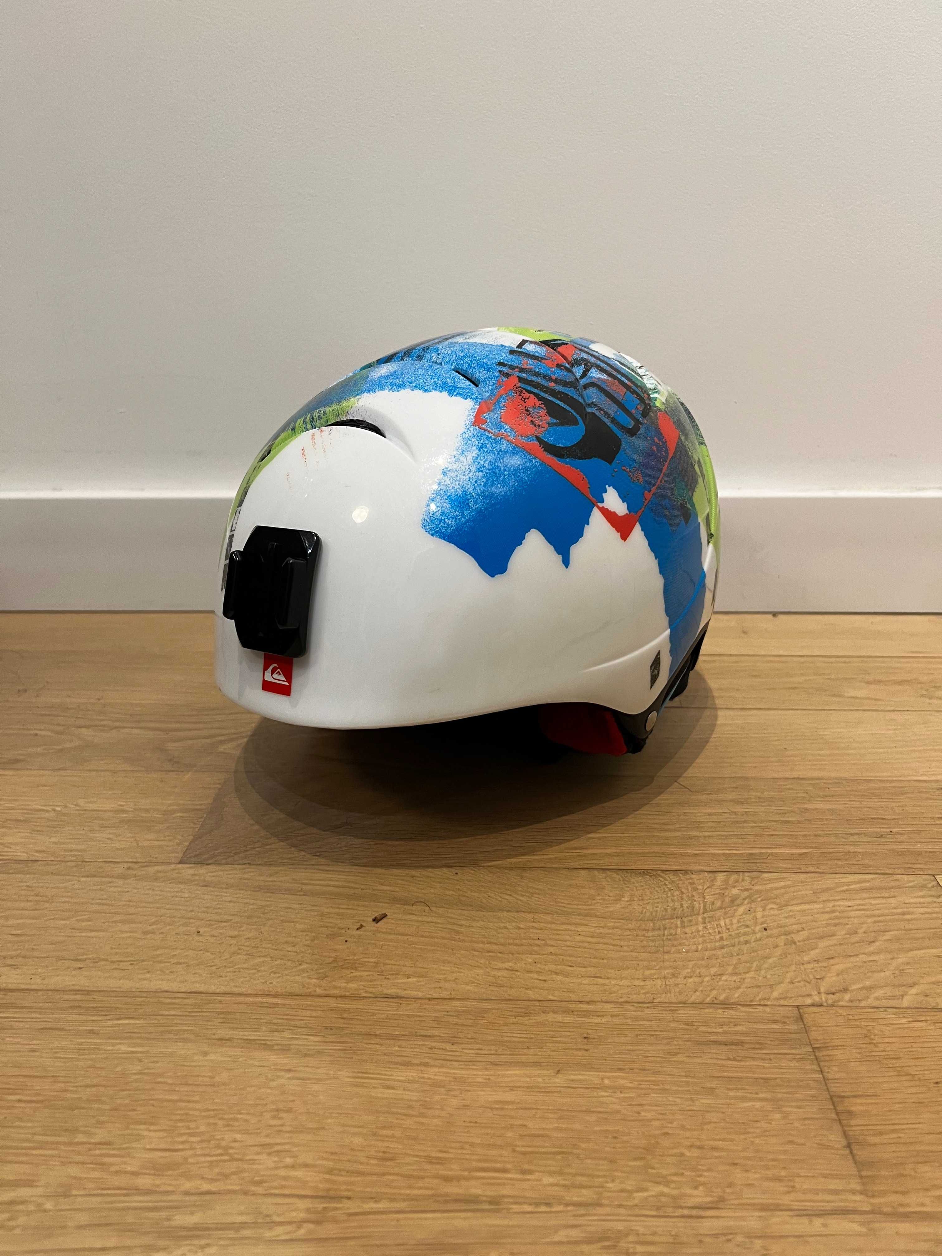 Quiksilver kask narciarski / snowboardowy, rozmiar S 56cm, waga 360g