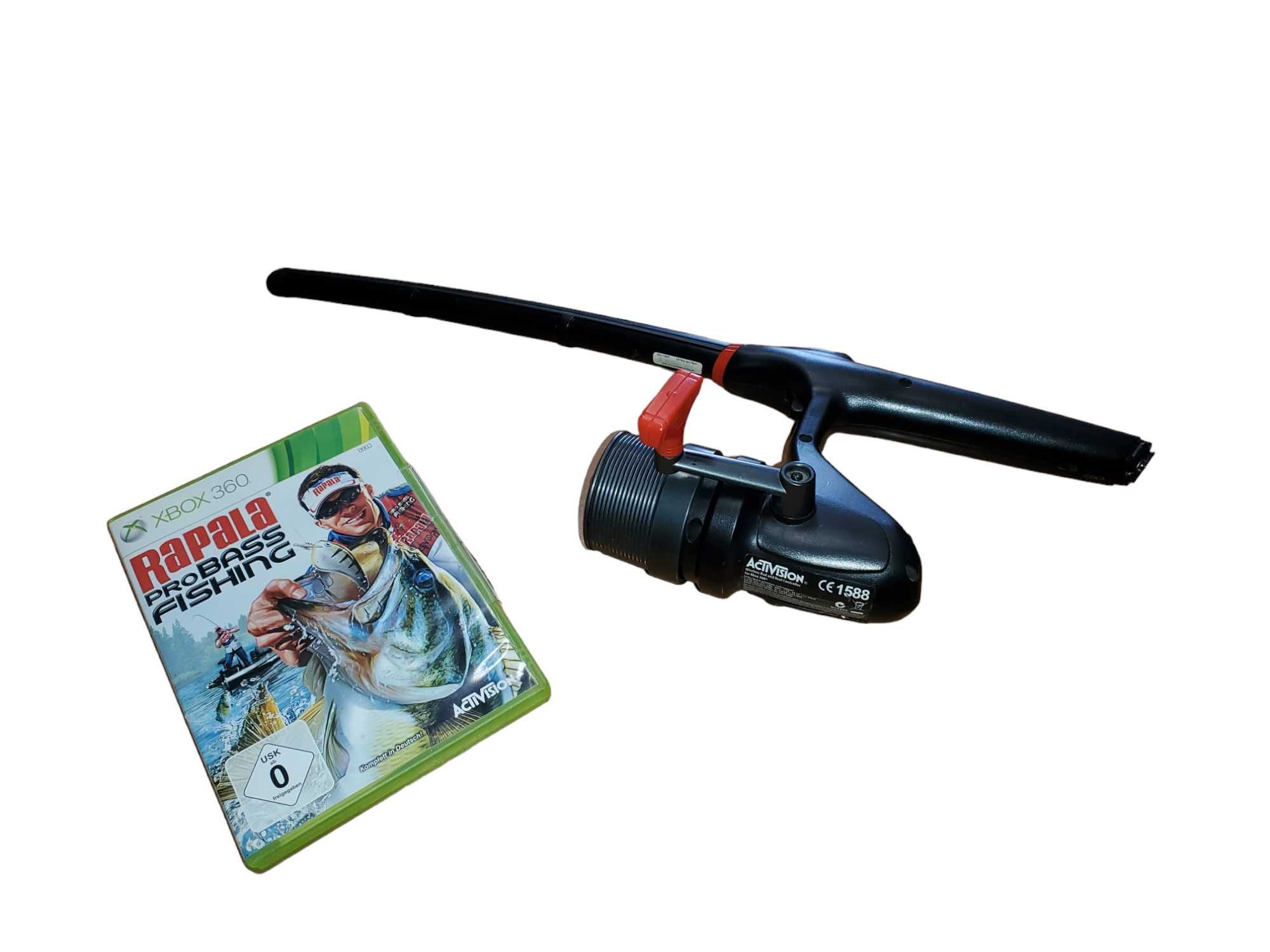 Gra na Xbox 360 Rapala pro bass fishing + Wędka Unikat