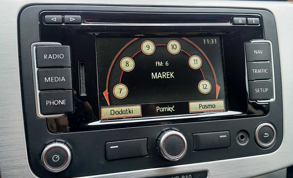 Radio Volkswagen Passat, Touran